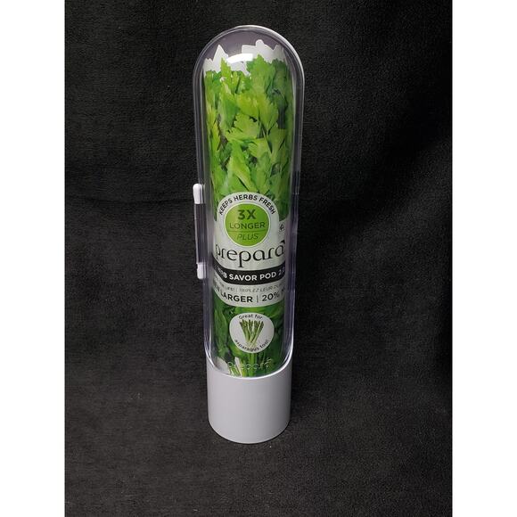 Prepara Herb Savor Pod 2.0 Herb Veg Savor Storage Lasts 3X longer Plus BPA Free - Picture 1 of 8